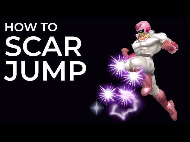 How to Scar Jump - Super Smash Bros Melee