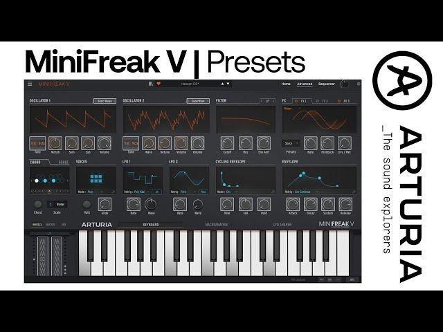 MiniFreak V Presets | Arturia V Collection X