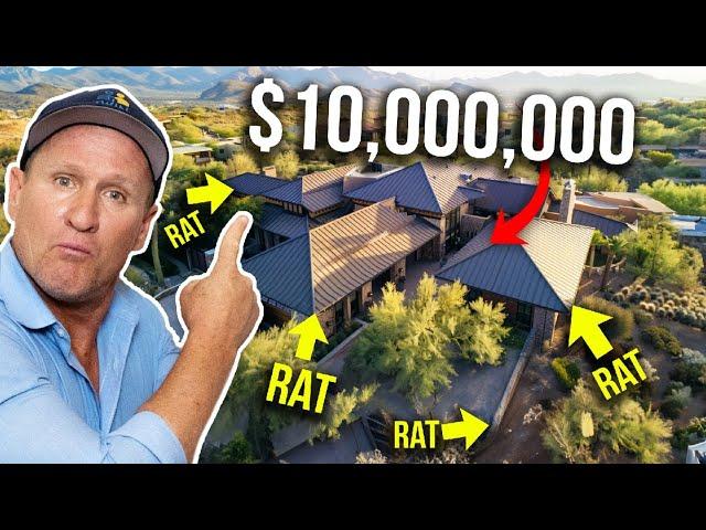 Arizona MANSION has a MASSIVE RAT PROBLEM...SCRATCHING in the Attic [solved]