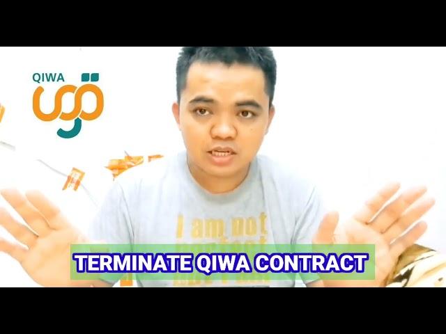 Terminate qiwa contract sa Saudi Arabia.tama lang ba o hindi.