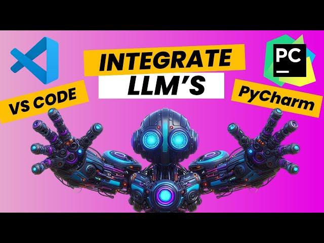 ChatGPT and ANY LLM in your preferred IDE: VSCode & PyCharm | AI Coding Assistant New Copilot