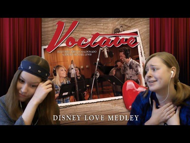 Reaction: Disney Love Medley - Voctave (feat. @kirstin_taylor & @JeremyMichael22)