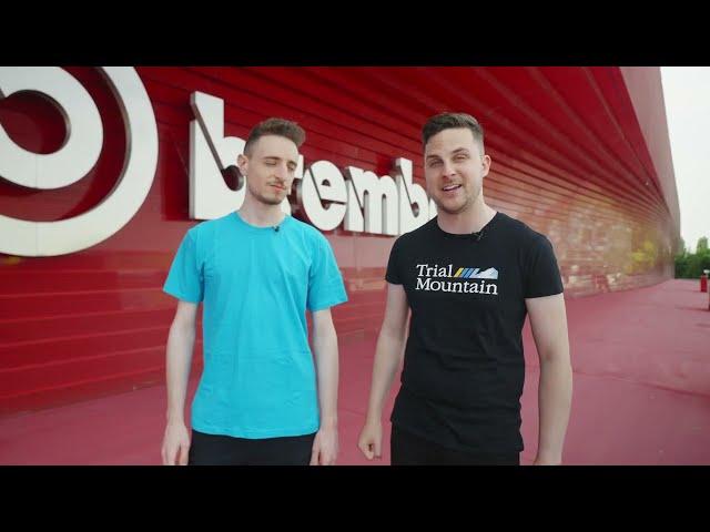 GT7 Team visit Brembo Headquarters