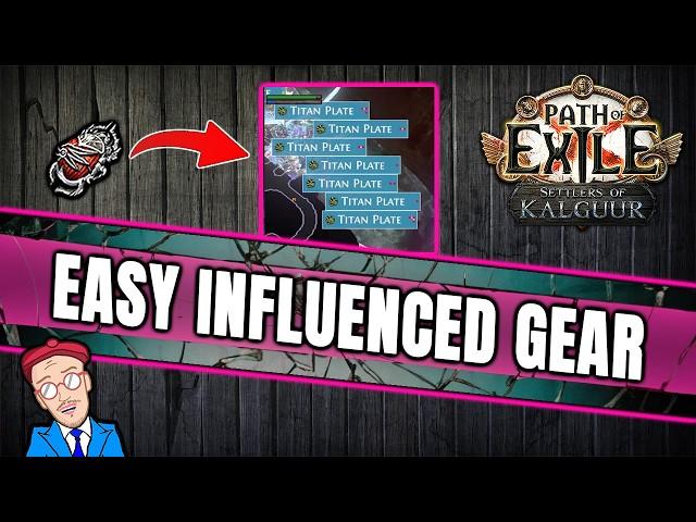 How To Get Easy Influenced Items in SSF - PoE 3.25 - Guide