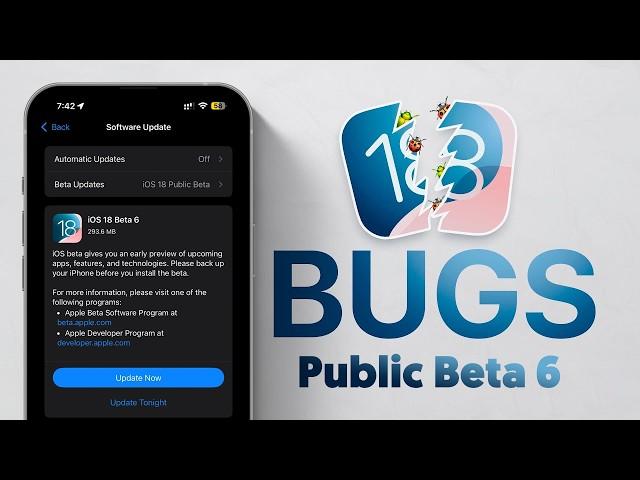 Public iOS 18 Beta 6 Features and Battery Test 🪫