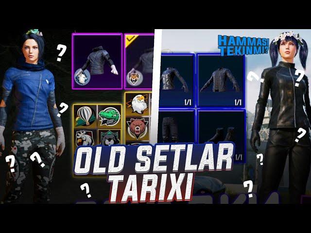 PUBG MOBILE OLD SETLAR TARIXI  // OLD SETLAR TEKINMI?🫨