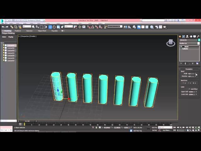 3ds Max для начинающих 3 урок ( копирование )