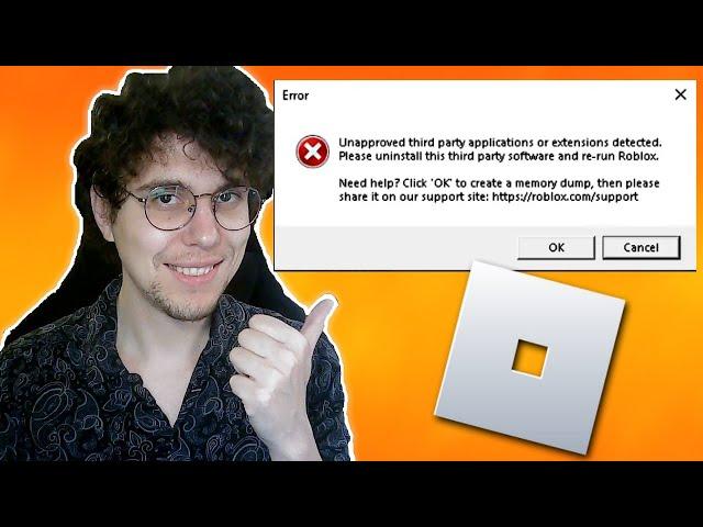 How To Fix Roblox Unapproved Third Party Applications Or Extensions Detected