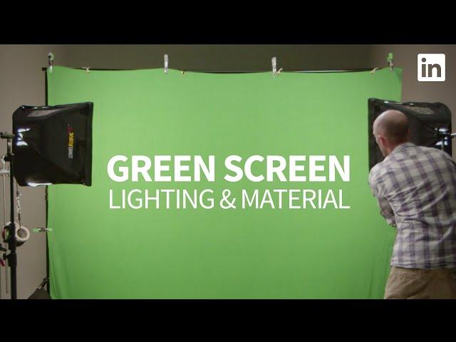 Green Screen Tutorial - Tips for easier keying