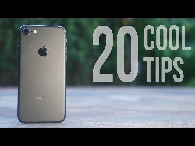 20 Cool Not-Too-Obvious iPhone 7 Tips!