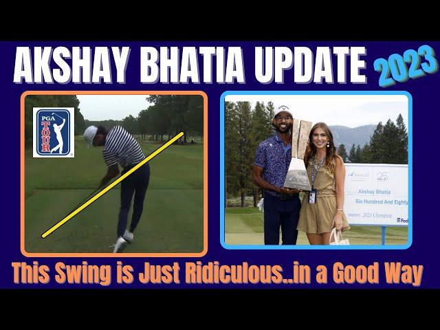 Akshay Bhatia Swing  ( Update 2023 ) PGA Tour Winner