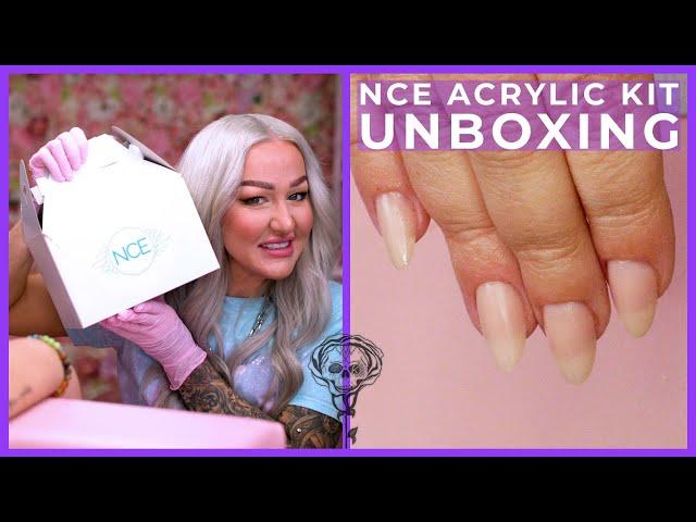 Nail Career Education Acrylic Unboxing | Andrea's Natural Overlay