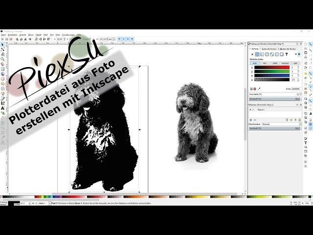 Plotteranleitung - Foto umwandeln in Plotterdatei | PiexSu