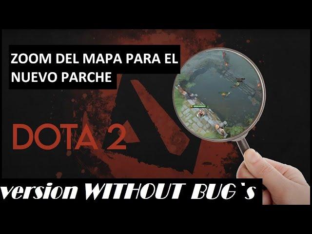 Dota 2 отдаление камеры после патча 7.32b/ camera distance