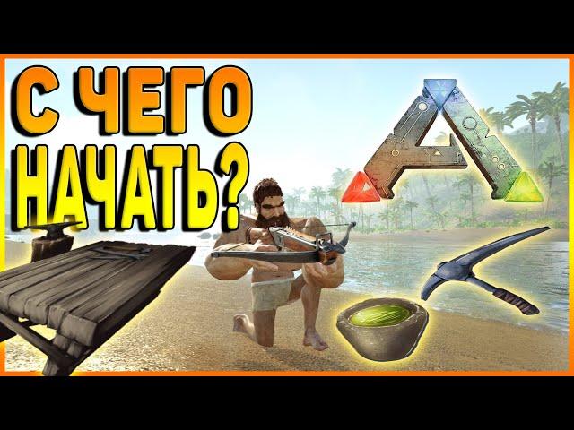 ARK С ЧЕГО НАЧАТЬ? БЕЗПОЛЕЗНЫЕ СОВЕТЫ ►ГАЙД ДЛЯ НОВИЧКОВ Ark: Survival Evolved