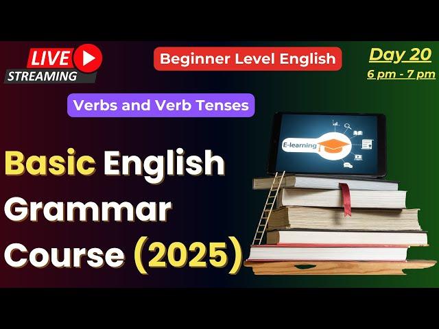 Basic English Grammar Full Course | Learn English Grammar from Beginner to Fluent 2025