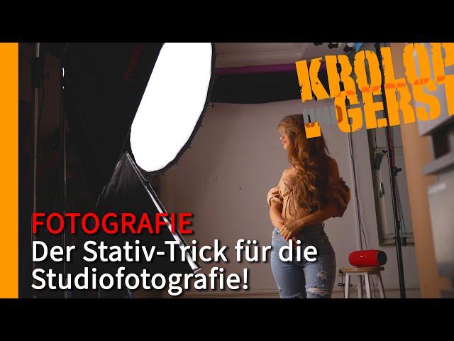 Der Stativ-Trick für die Studiofotografie!  Krolop&Gerst