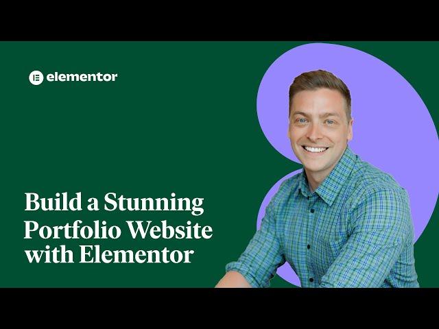 Build a Stunning Portfolio Website with Elementor