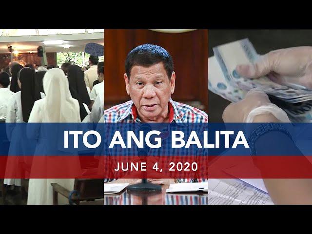 UNTV: Ito Ang Balita | June 4, 2020