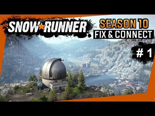 Willkommen in British Columbia - SnowRunner - Season 10 Fix & Connect #1 - Deutsch - [2023]