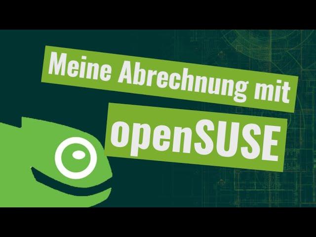 Warum man openSUSE nutzen sollte - Oder vielleicht doch nicht? - Jeans Meinung