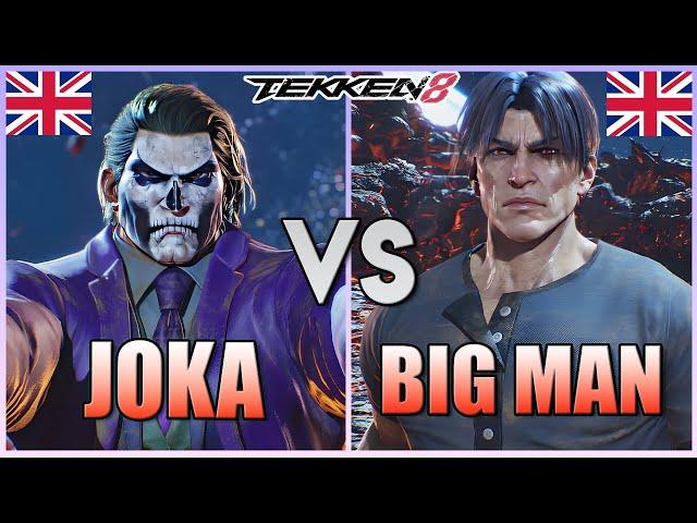 Tekken 8  ▰  Joka (#1 Ranked Feng) Vs Big Man (High Ranked Victor) ▰ High Level Matches!