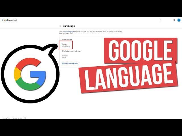 How to Change Google Account Language?