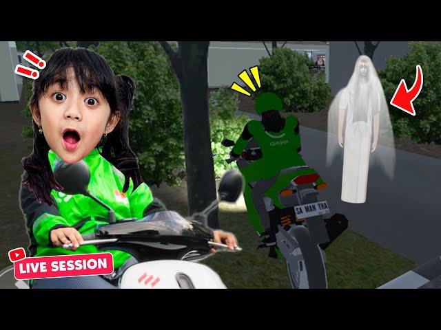  LIVE SAMANTHA 1 JAM JADI OJEK OJOL THE GAME !!