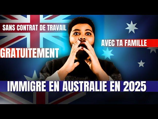 NOUVEAU PROGRAMME D'IMMIGRATION GRATUIT EN AUSTRALIE  AVEC TA FAMILLE