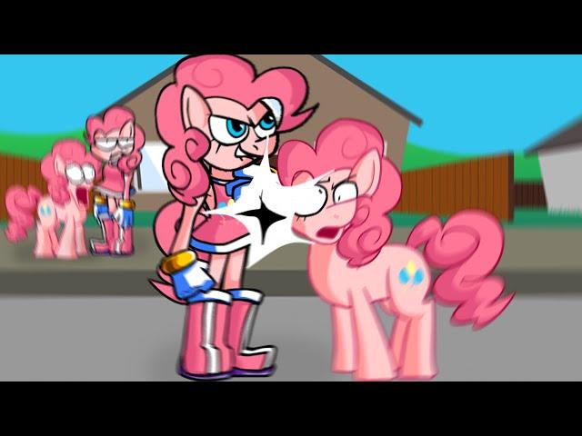 Block Head but... Pinkie is everywhere | FNF Amy vs Pinkie Pie