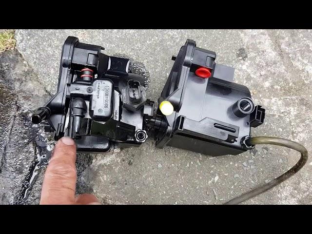 Peugeot Expert 2007 fuel filter change #fuelfilterchange #filter