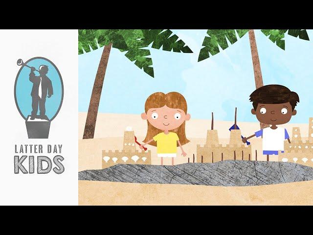 Sand Castles | Animiated Scripture Lesson for Kids