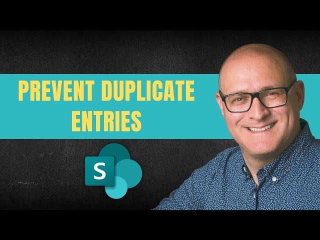 How to prevent duplicate entries in a SharePoint list or library by using Enforce Unique Values