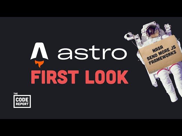 Astro just Launched.... Could it be the ultimate web framework?