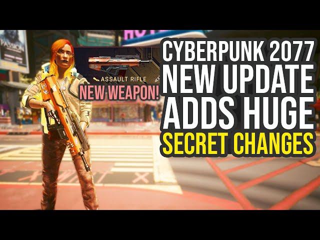 Cyberpunk 2.0 Adds New Weapons & Secretly Changes Others (Cyberpunk 2077 Phantom Liberty)