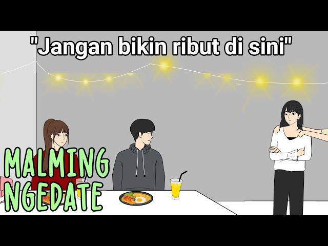 KETIKA LAGI NGEDATE ADA AJA GANGGUAN NYA - Drama Animasi Sekolah