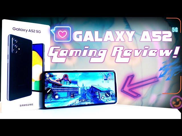 Samsung Galaxy A52 5G Gaming Review!