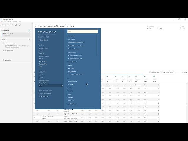 Adding multiple data sources in Tableau