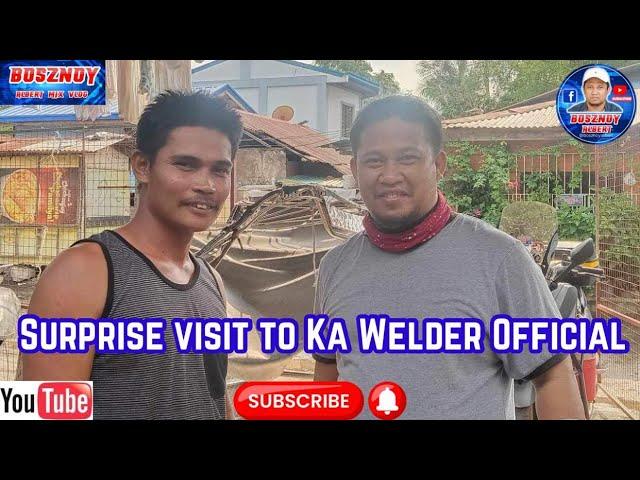 SURPRISE VISIT TO KA WELDER OFFICIAL||TRAVEL VLOG #bosznoy #travelvlog #nasugbubatangas