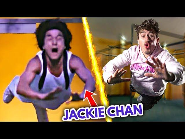 On reproduit les CASCADES de cette LÉGENDE  (Jackie Chan le boss)