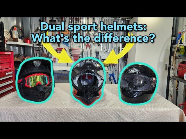 Dual sport helmets | What are they all about?