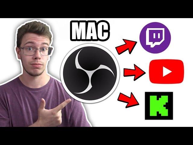 How To Multi Stream with OBS Studio on MAC (2024)