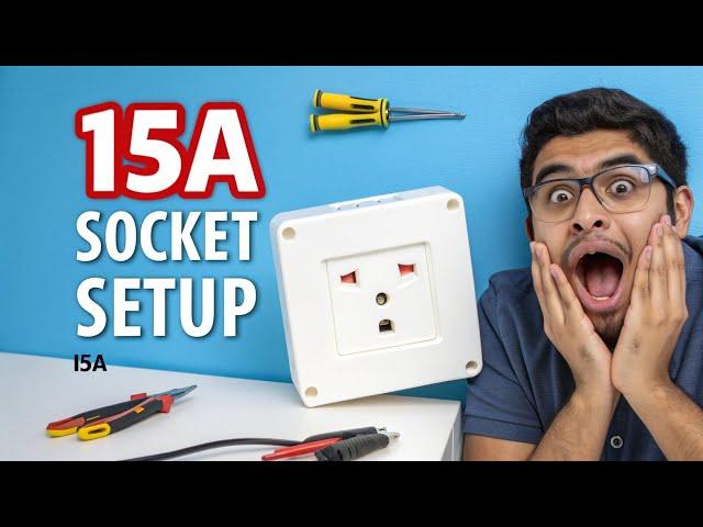 "DIY Electrical Flex Box Installation with 15A Socket | 2-Model PVC Box & 2.5mm² 3-Core Wire Guide"