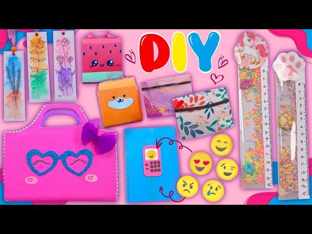 12 DIY Beautiful Things - Cute Crafts to do When You are Bored - Viral TikTok Back to School Hacks