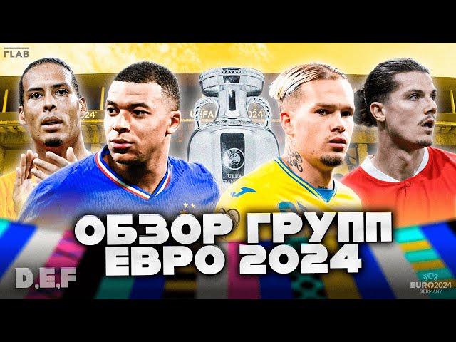 Евро 2024 | Фавориты и Аутсайдеры Групп - D,E,F (Часть2)