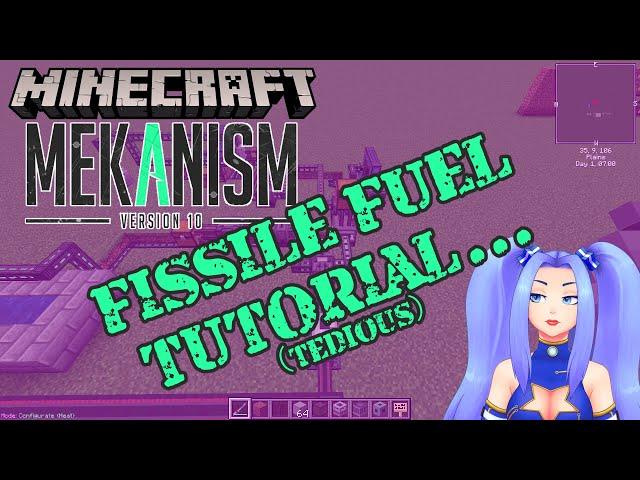 Mekanism v10 Fissile Fuel Tutorial (Minecraft)