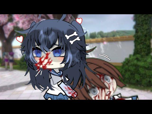   [ : teleporting to yandere sim… : ] || “glm,, 🫧 ~ || 🪼 tw :: blood + knife  || og plot 