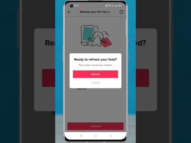 How to Refresh Your for You Feed on TikTok #shorts