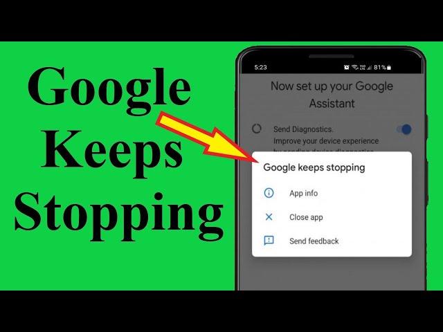 How to Fix Google Keeps Stopping Error in Android Phone!!