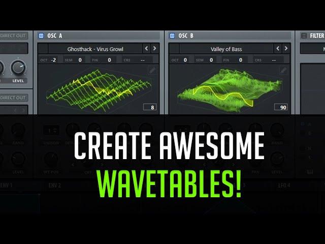 Create Awesome Serum Wavetables from Audio Files!